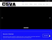 Tablet Screenshot of csva.com